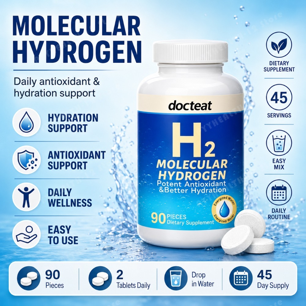 Home Gym Kettler - 90 Comprimidos Efervescentes de Hidrogênio Molecular