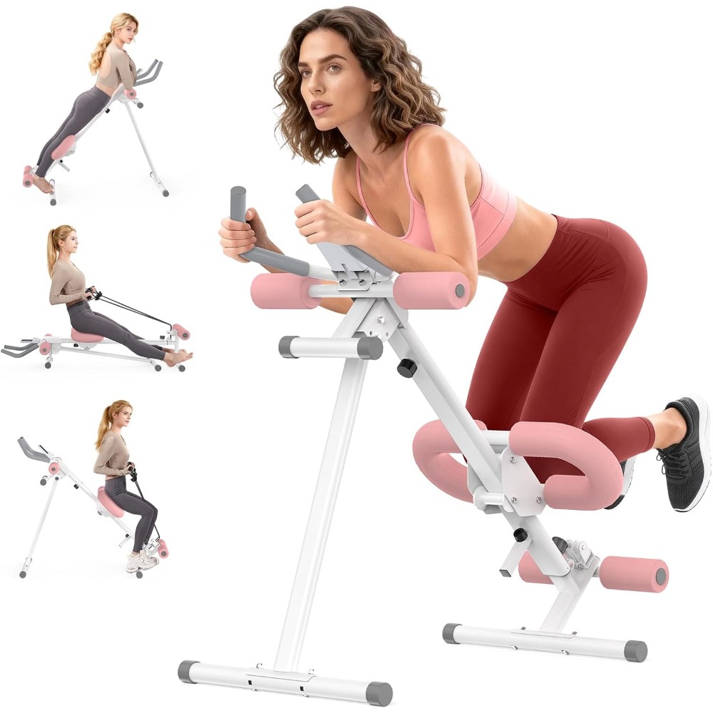 Leg Press Machine - Treinador Abdominal Multifuncional Ajustável, Máquina de