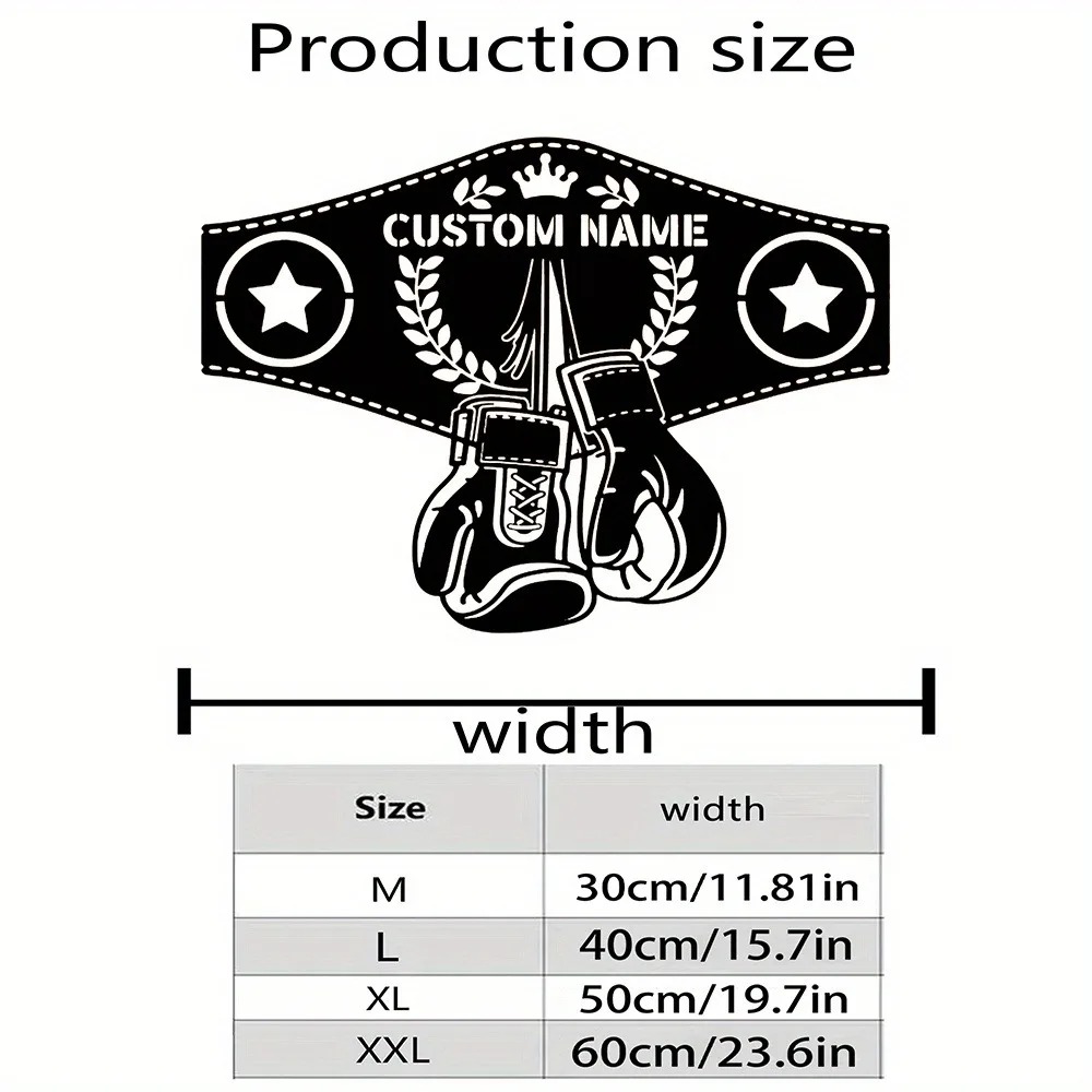 Home Gym Names - 1 unidade Placa de Metal Decorativa