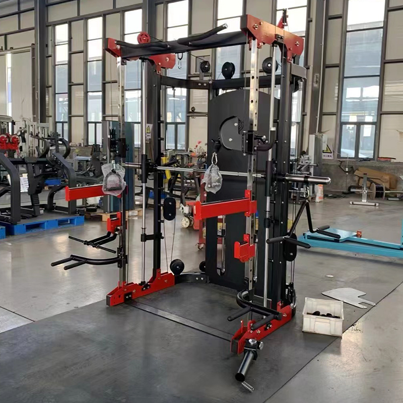 Leg Press Machine - Máquina Smith Multifuncional Comercial para Academia