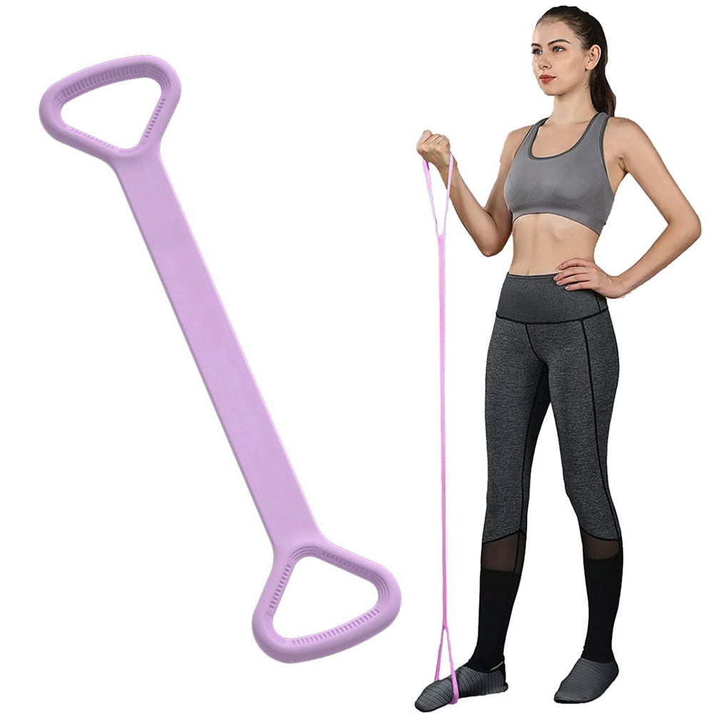 Home Gym Practice - Banda de resistência ferramenta yoga aberto