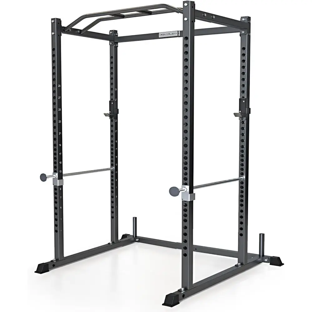 Home Gym Lat Pulldown - Rack de Agachamento Multifuncional com Barras