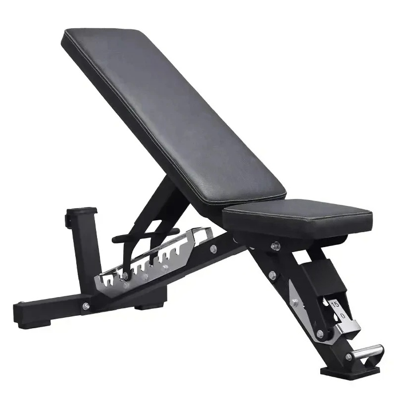 Home Gym Practice - Banco dobrável com halteres ajustável -