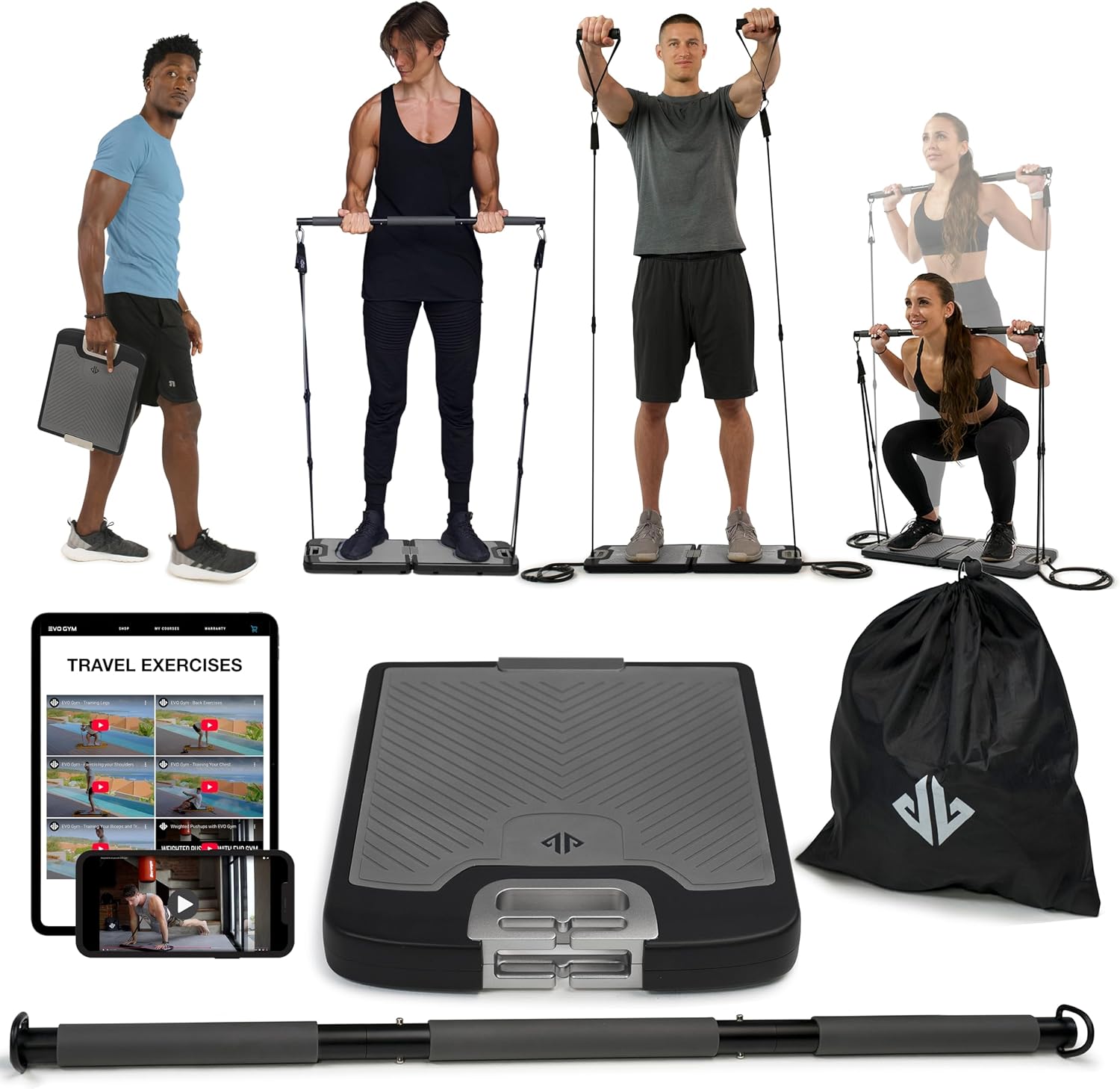 Ginásio Portátil Completo: Con - Home Gym All In One avaliação e preço