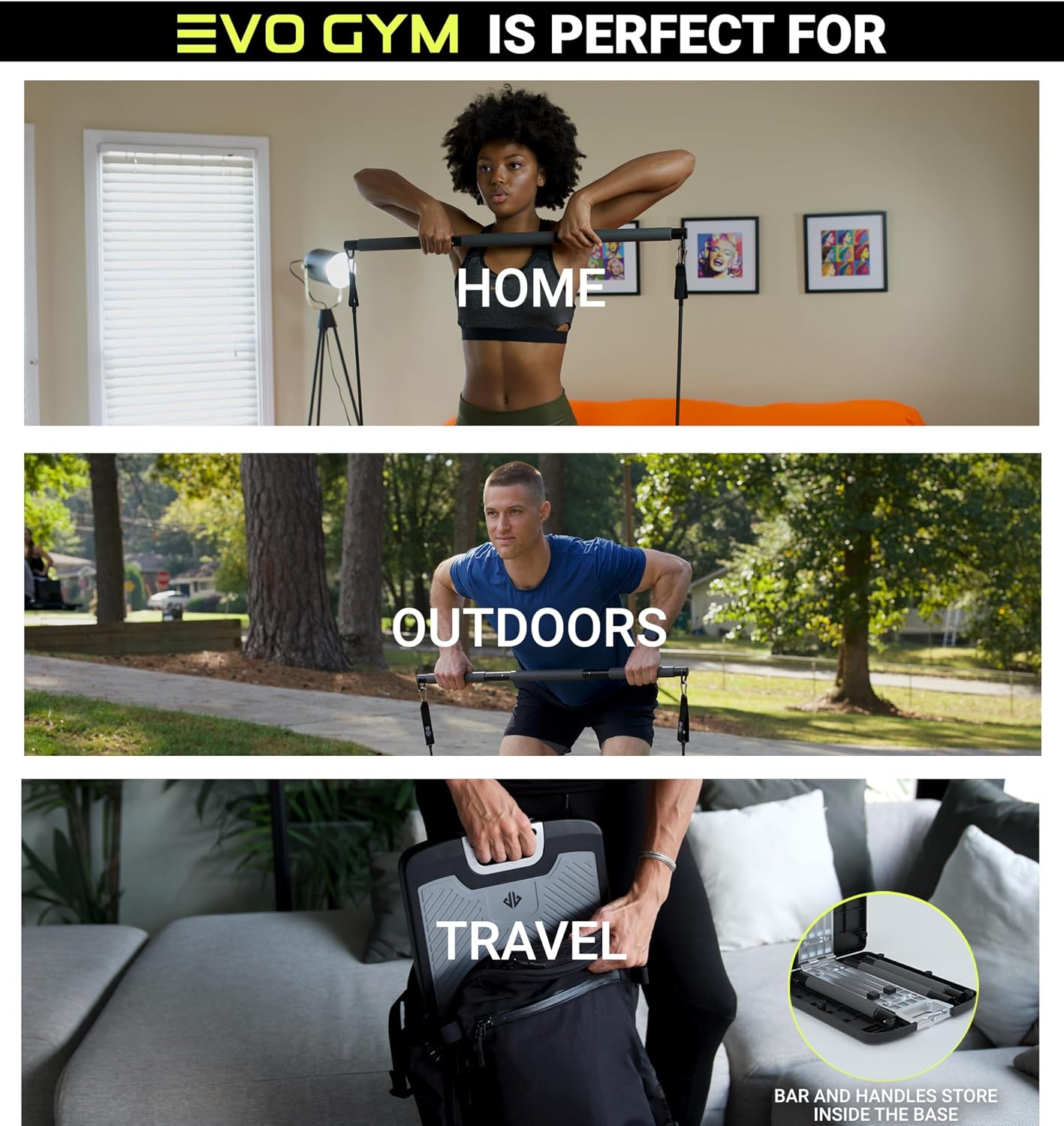 Ginásio Portátil Completo: Con - Home Gym All In One avaliação e preço