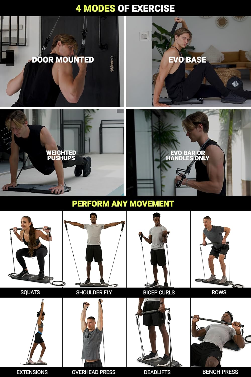 Ginásio Portátil Completo: Con - Home Gym All In One avaliação e preço