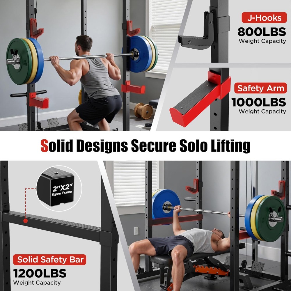 Gaiola de Força Multifuncional - Home Gym Lat Pulldown avaliação e preço