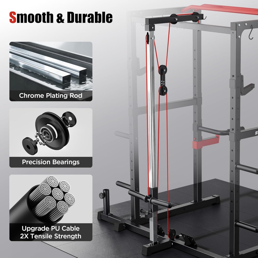 Gaiola de Força Multifuncional - Home Gym Lat Pulldown avaliação e preço