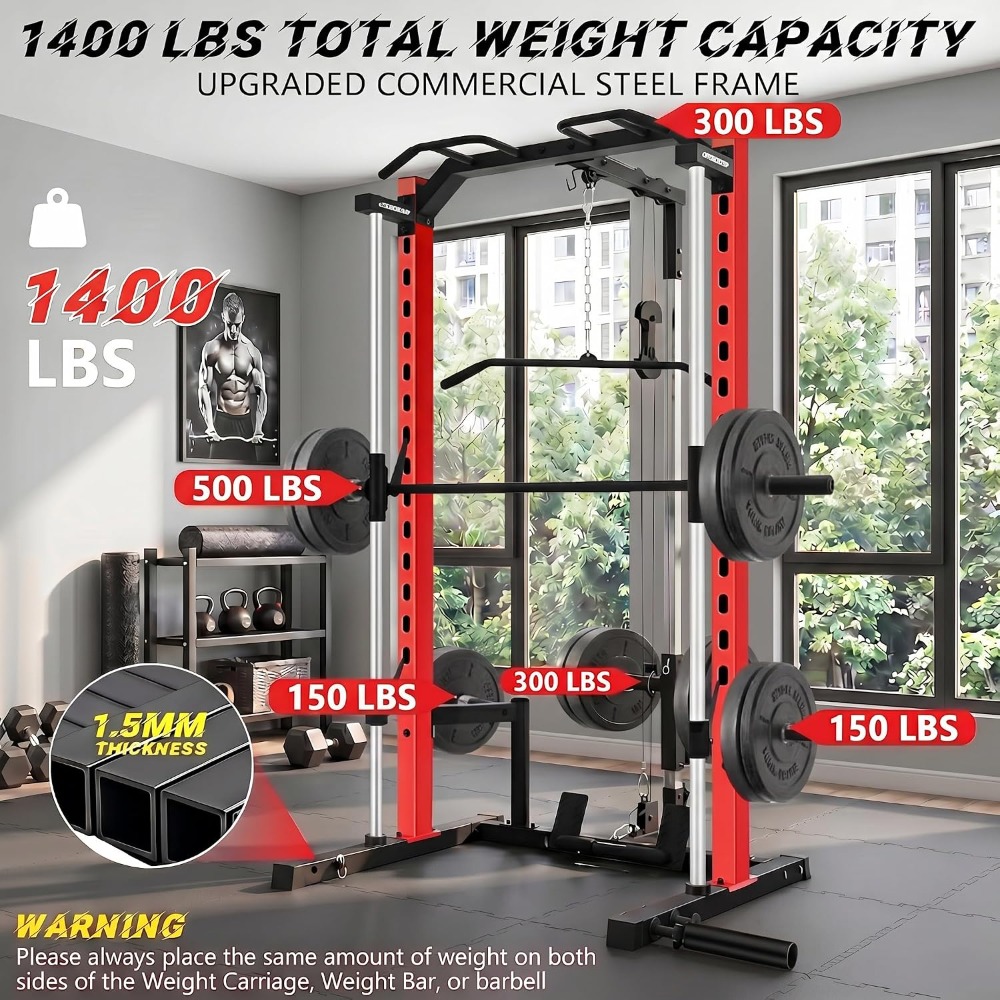 Máquina Smith Multifuncional c - Home Gym All In One avaliação e preço
