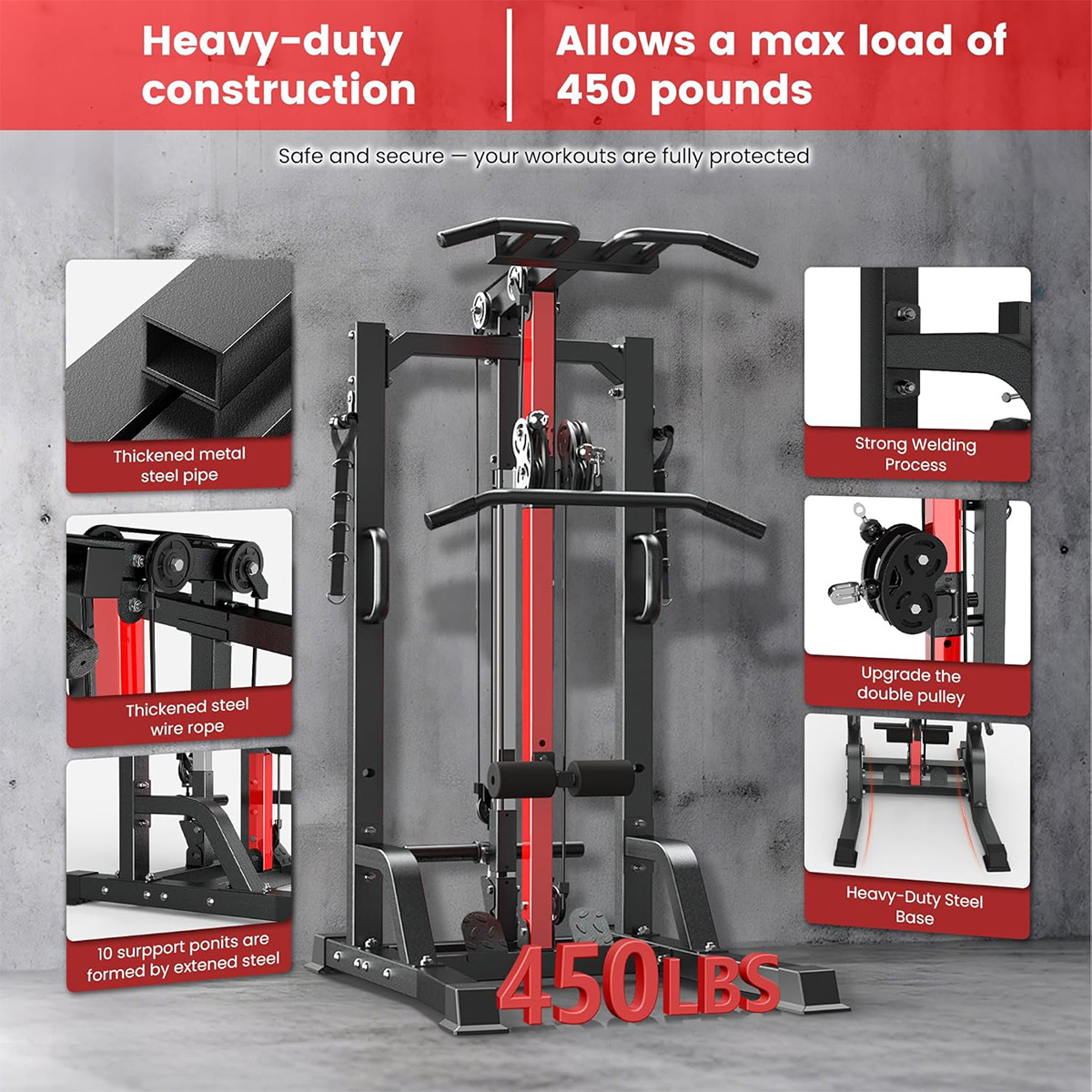 Máquina de Ginástica Pooboo pa - Home Gym All In One avaliação e preço