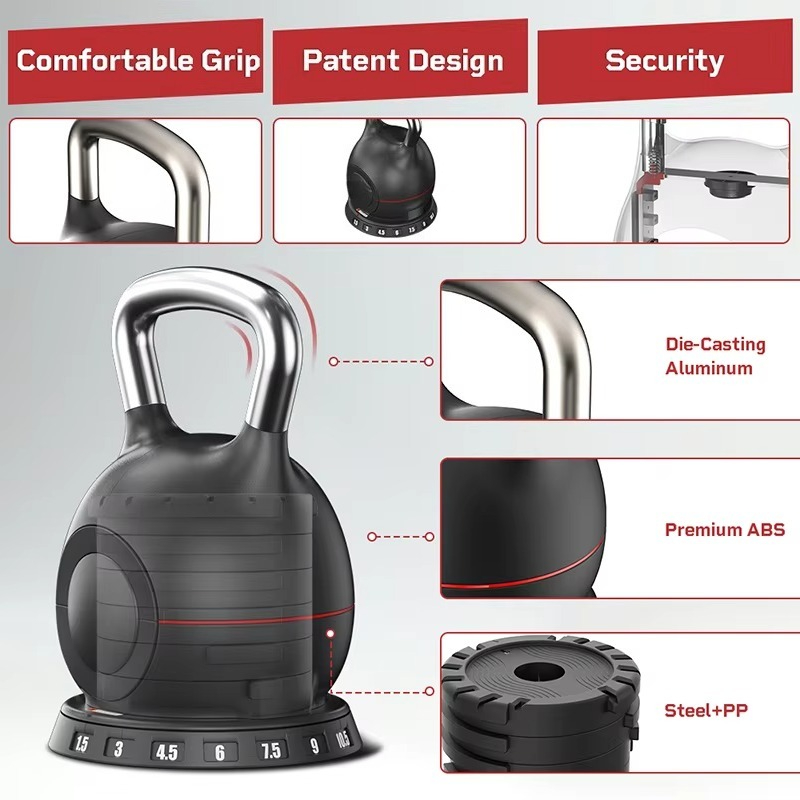 Kettlebell Ajustável Portátil  - Home Gym All In One avaliação e preço