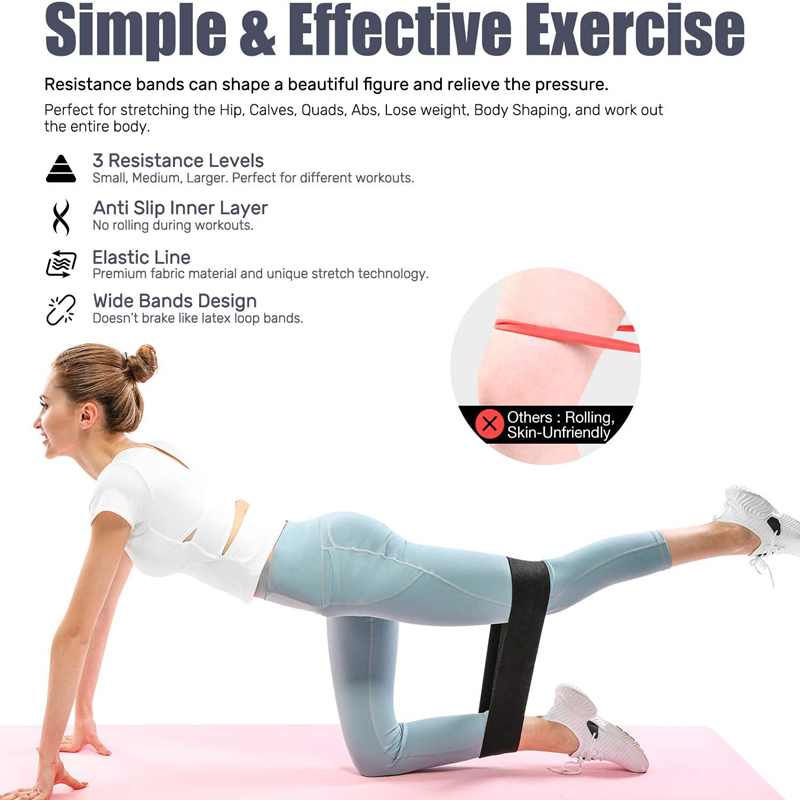 Conjunto de faixa elástica de  - Home Gym Ideas avaliação e preço