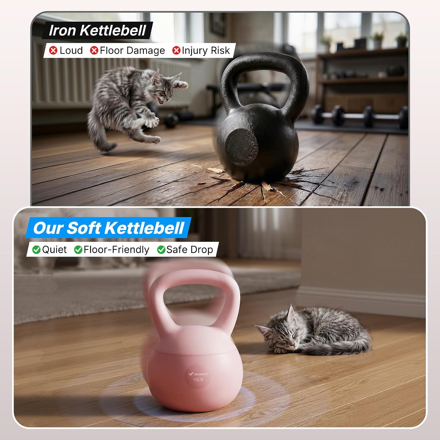 Kettlebell Macio com Alça Larg - Home Gym Kettler avaliação e preço