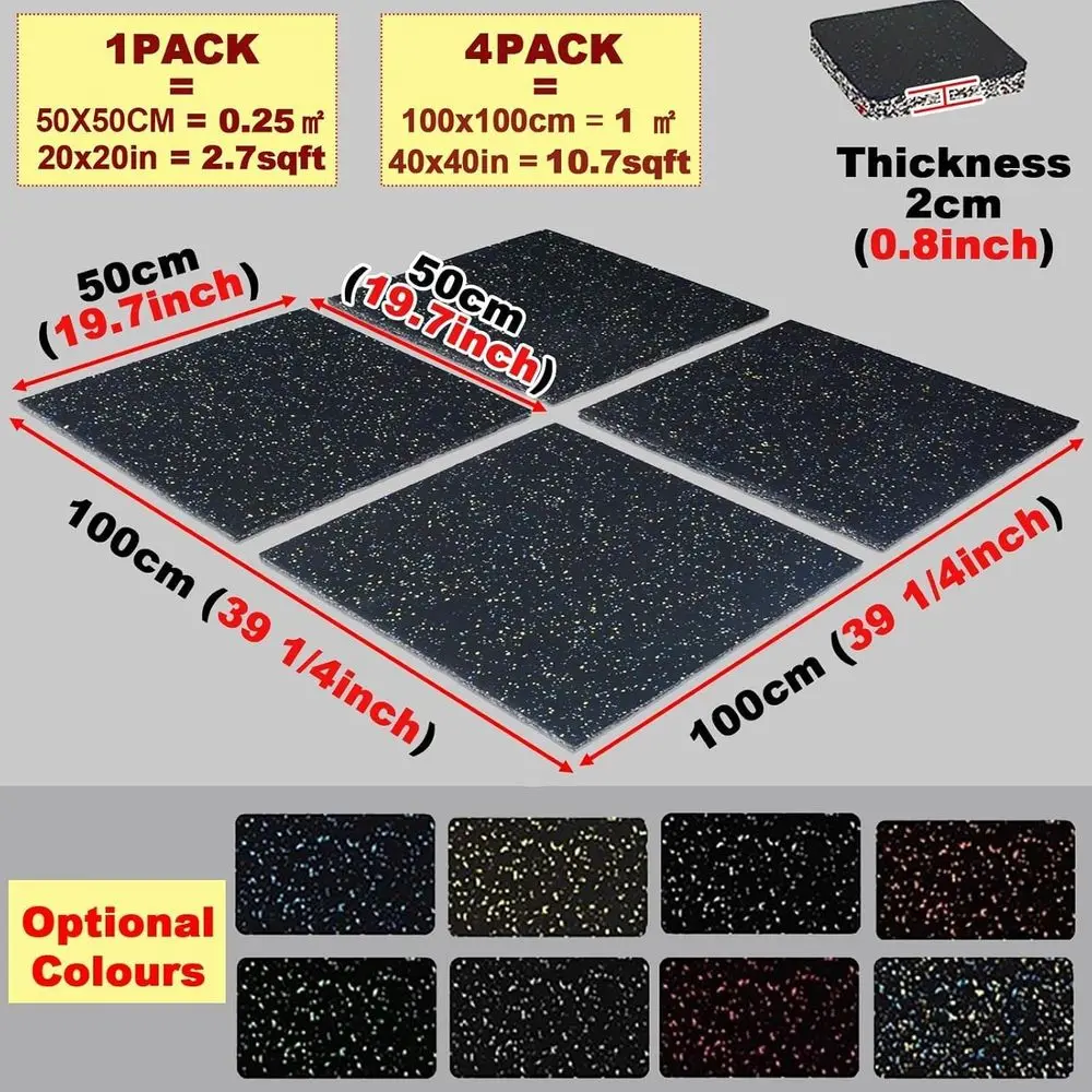 Pisos de Borracha Interligados - Home Gym Floor avaliação e preço