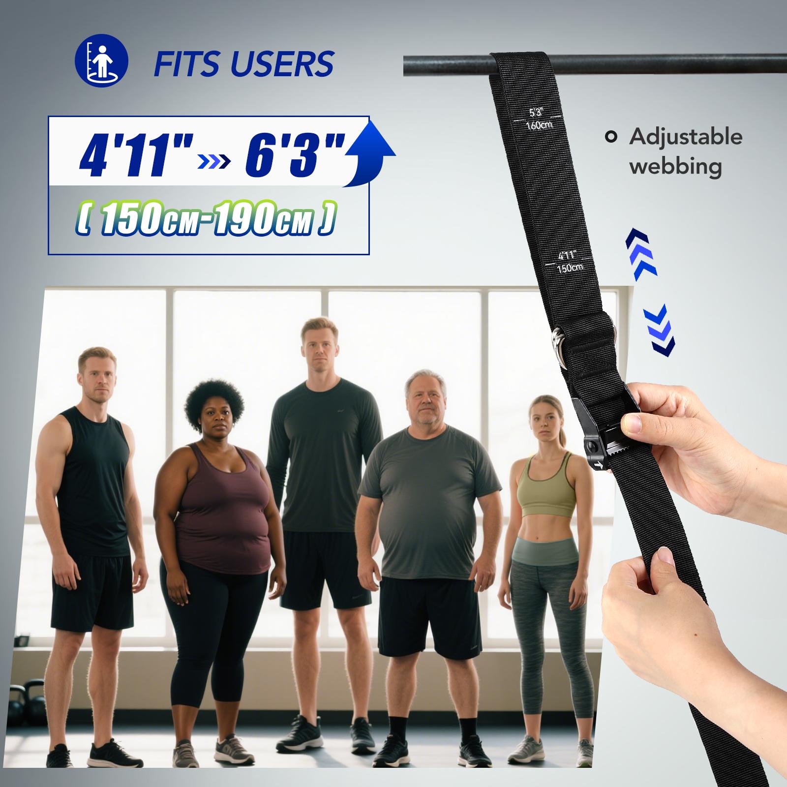 Conjunto de Faixas de Assistên - Home Gym Ideas avaliação e preço