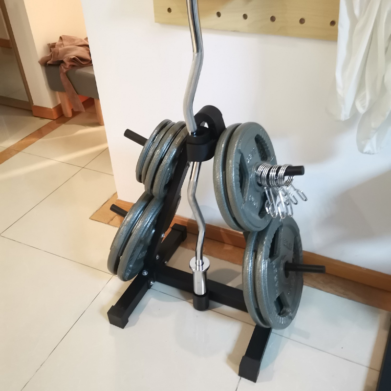 Rack de placa de peso de barra - Home Gym Floor avaliação e preço