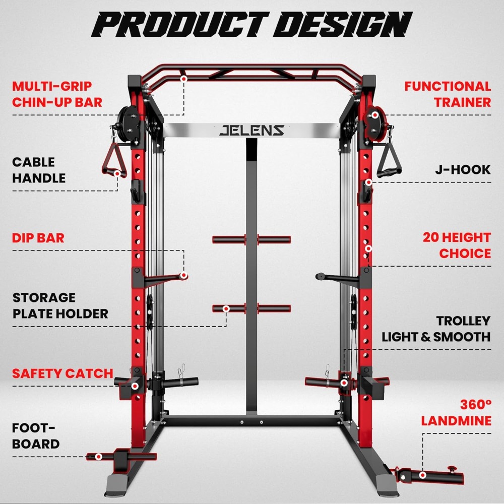 Rack de Força Multifuncional 2 - Home Gym All In One avaliação e preço