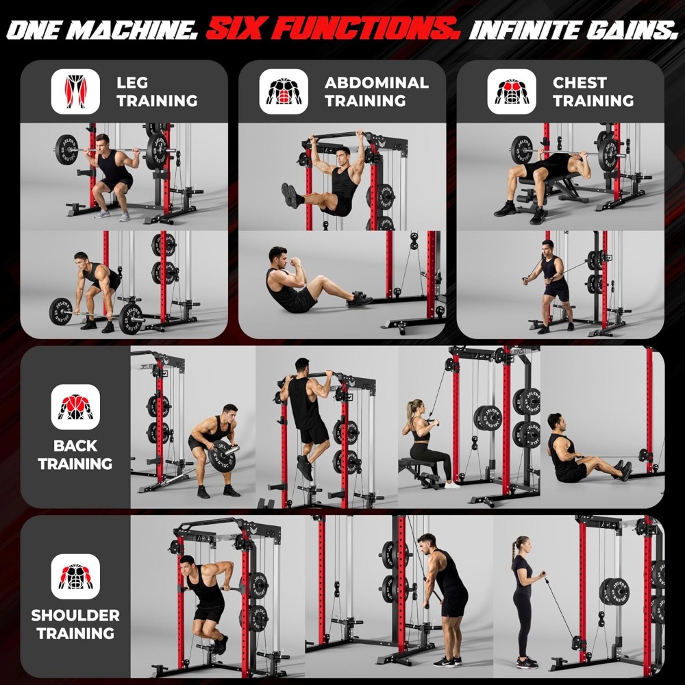 Rack de Força Multifuncional 2 - Home Gym All In One avaliação e preço