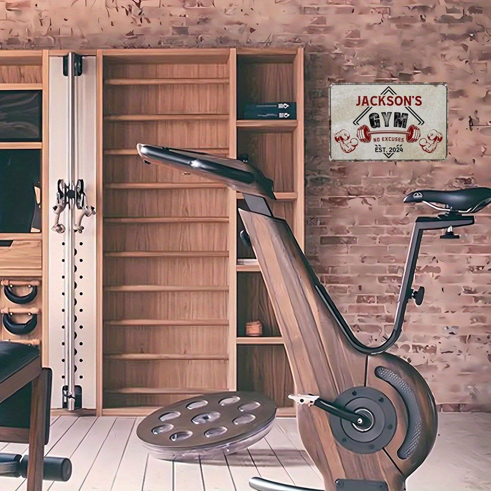 1 unidade de Placa Personaliza - Home Gym Names avaliação e preço