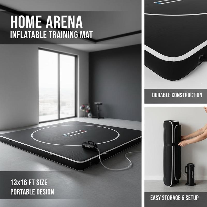 Tapete Inflável para Grappling - Home Gym Practice avaliação e preço