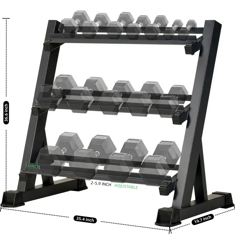 Suporte Ajustável para Haltere - Home Gym Floor avaliação e preço