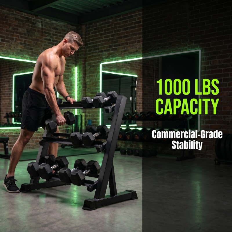 Suporte Ajustável para Haltere - Home Gym Floor avaliação e preço
