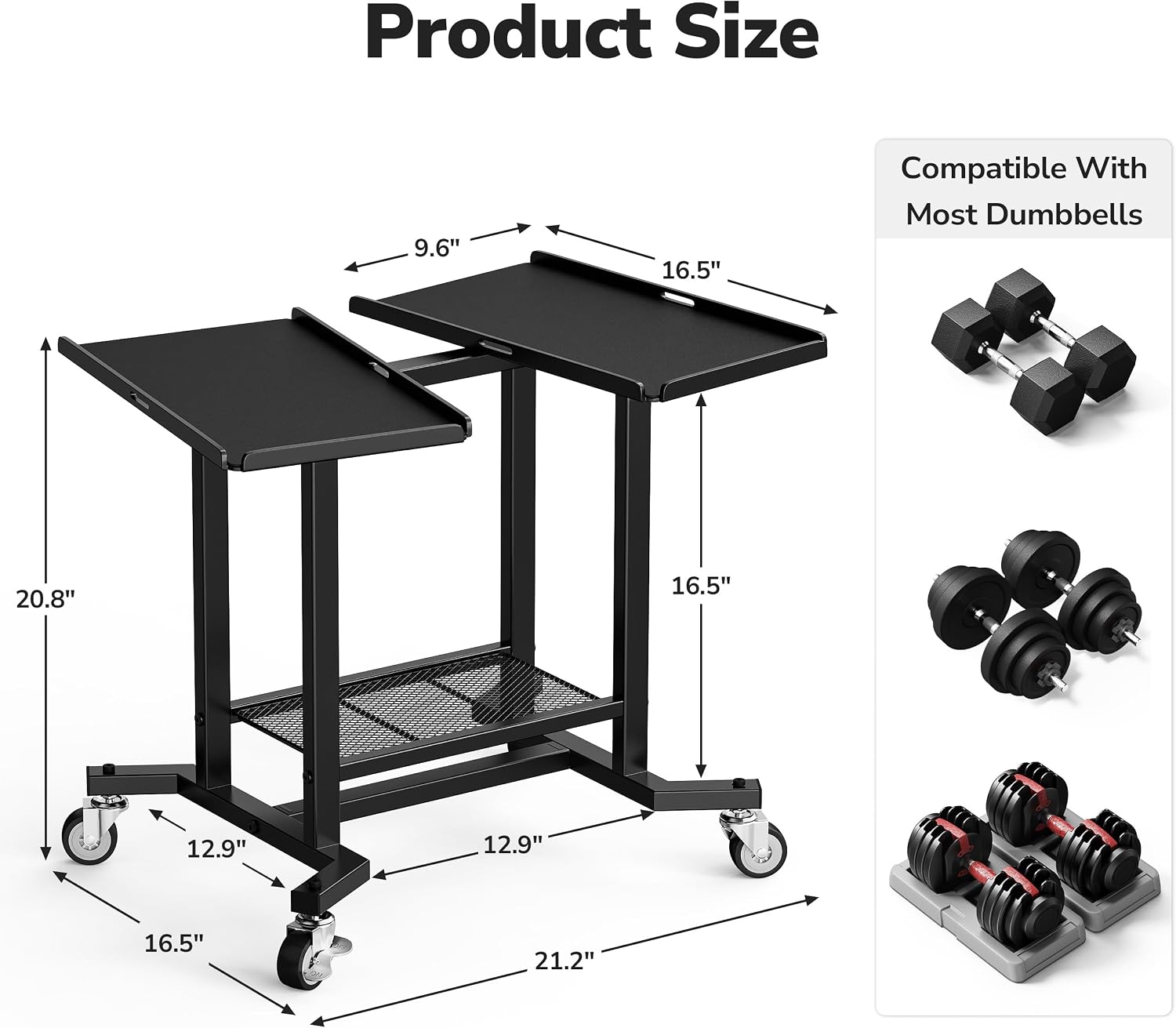 Suporte Ajustável para Haltere - Home Gym Floor avaliação e preço