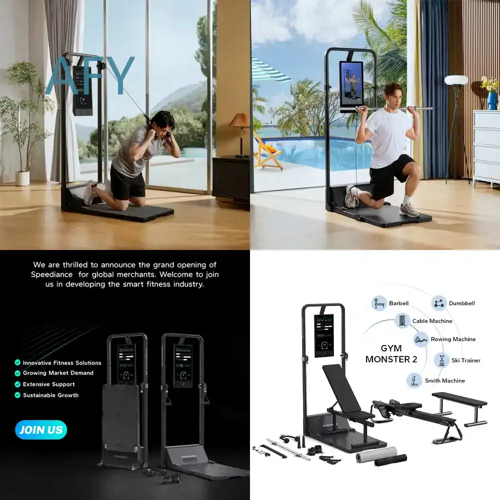 Equipamento de Fitness Speedia - Home Gym All In One avaliação e preço