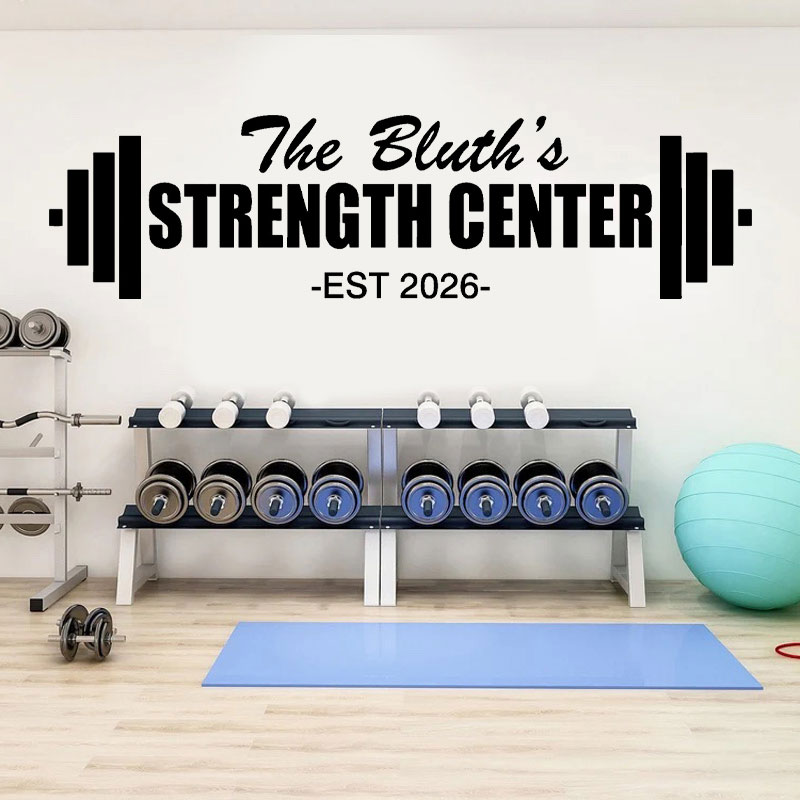 Adesivo Personalizado para Aca - Home Gym Names avaliação e preço
