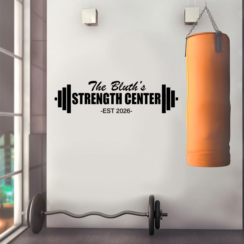 Adesivo Personalizado para Aca - Home Gym Names avaliação e preço