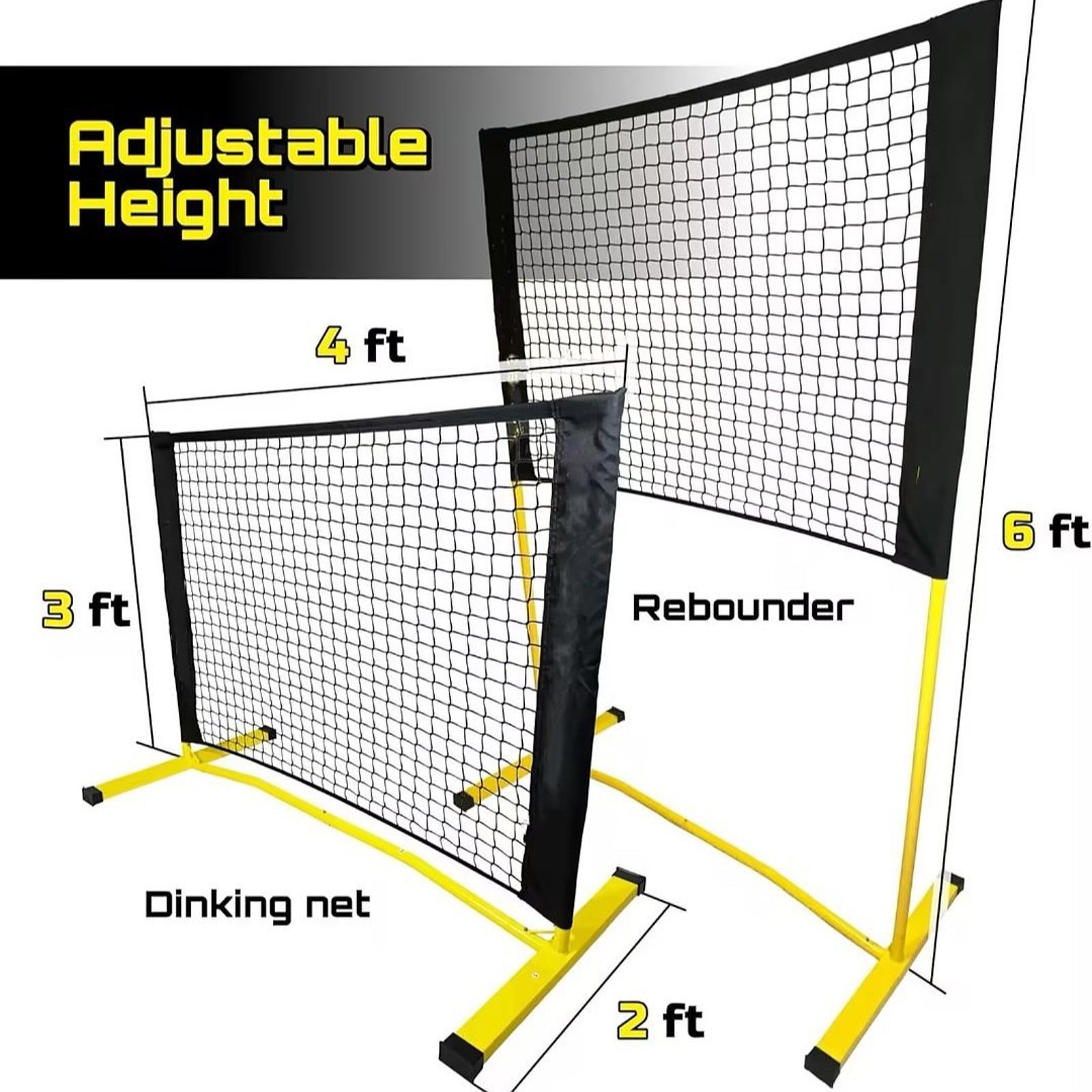 Rede de Pickleball Mini Ajustá - Home Gym Practice avaliação e preço