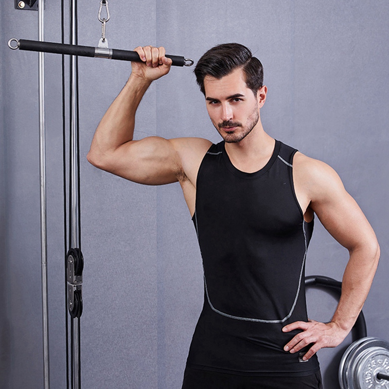 Tricôps bíceps lat pull down a - Home Gym Lat Pulldown avaliação e preço