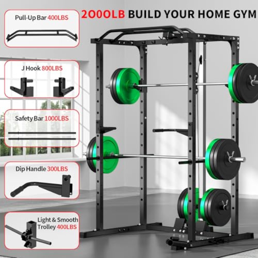 Rack de musculação para academ - Home Gym Lat Pulldown avaliação e preço