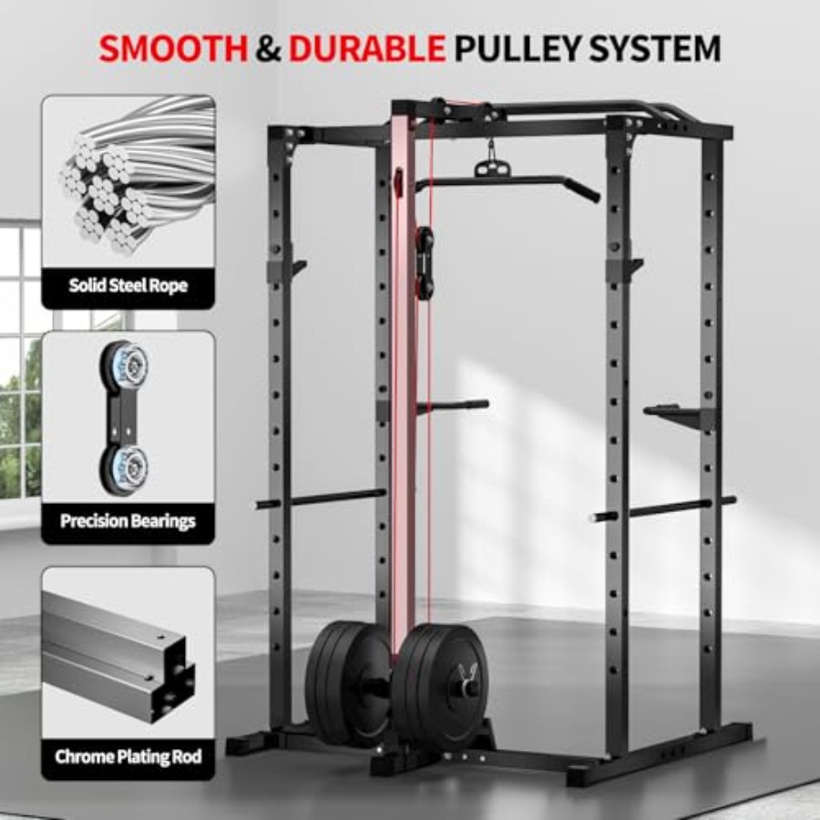 Rack de musculação para academ - Home Gym Lat Pulldown avaliação e preço
