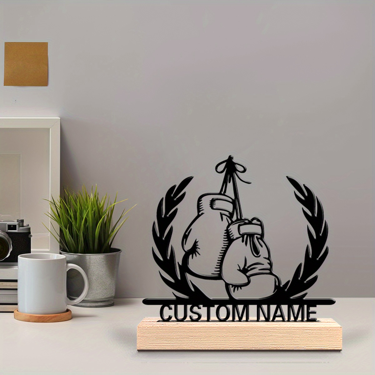 Estátua de Metal Personalizada - Home Gym Names avaliação e preço