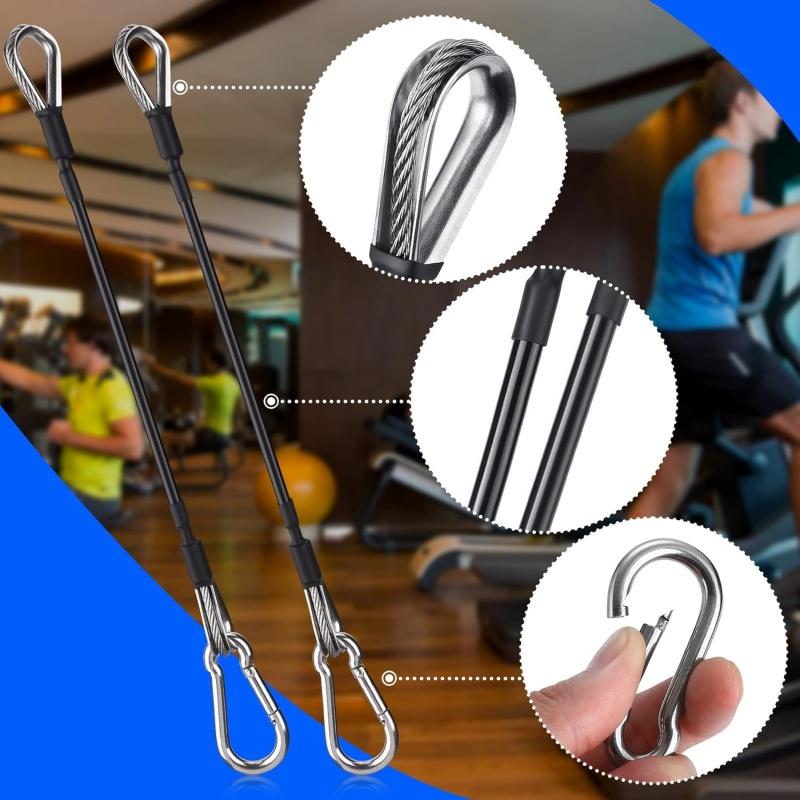 1/2 pçs extensão de cabo de gi - Home Gym Lat Pulldown avaliação e preço