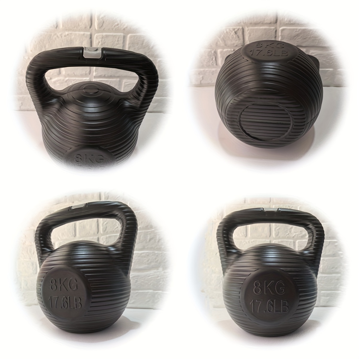 Kettlebell de 6/8KG Preenchido - Home Gym Kettler avaliação e preço