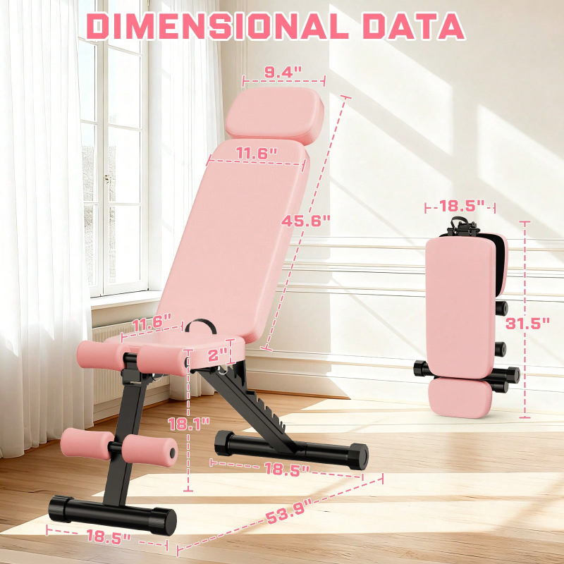 Banco de Musculação Ajustável  - Home Gym Exercise avaliação e preço
